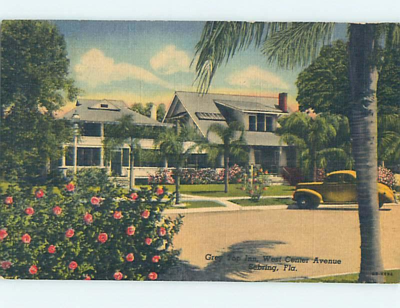 Linen GREY TOP INN Sebring Florida FL L2688