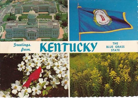 Kentucky Frankfort Greetings From Kentucky The Blue Grass State