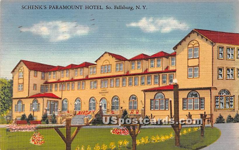 Schenk's Paramount Hotel South Fallsburg NY 1947 United States New