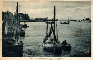 CPA Le TRÉPORT Le Port (416253)