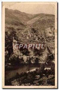 La Douce France - Tarn Gorges Castelbouc Village and Old Castle - Old Postcard
