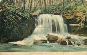 PA, Franklin, Pennsylvania, Glenfern Park, Water Fall