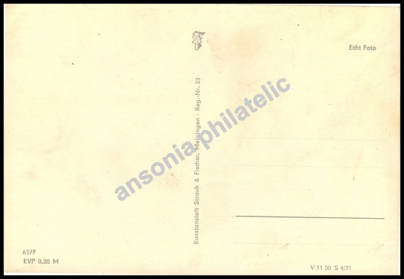 VINTAGE POSTCARD: German Image Post Card