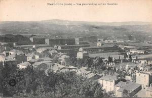 Narbonne France panoramic view of barracks antique pc Z40904