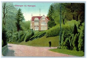 c1910 View of Ubbergen near Nijmegen Netherlands Posted Antique Postcard