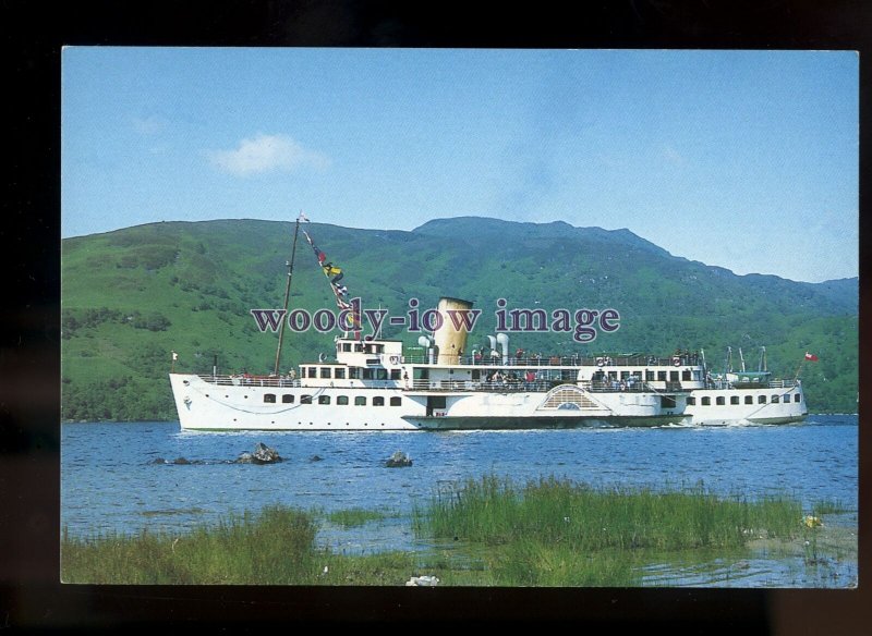 FE2911 - Scottish Ferry - Maid of the Loch , built 1953 - postcard