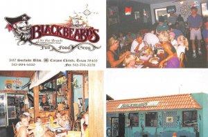 Corpus Christi, TX Texas   BLACKBEARD'S RESTAURANT  Roadside  4X6 Postcard