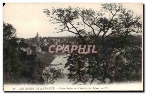 Old Postcard The Banks Of The Rance St. Suliac vu Through The Trees