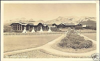 Glacier Park Hotel, Montana (ca. 1950) RPPC