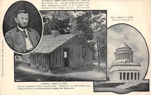 General Grant's Cabin Fairmount Park Gen. Grant's Tomb Riverside Drive N.Y. V...