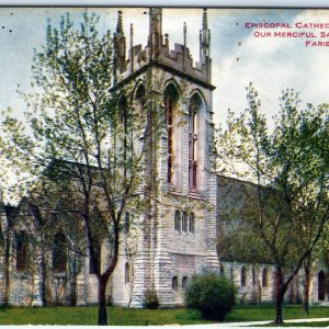 c1900s Faribault, MN Episcopal Church Of Jesus Cathedral Postcard Rare MN A84