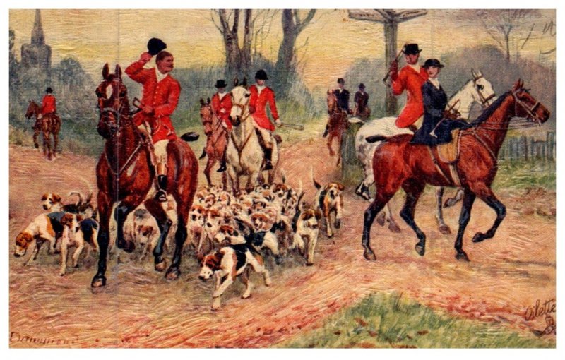 Dog ,End of the Hunt  ( Fox Hunt )