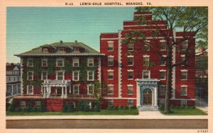 Vintage Postcard Lewis-Gale Hospital Medical Building Landmark Roanoke Virginia