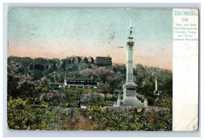 C.1908 Chattanooga Tenn. Civil War Monument Postcard F103E