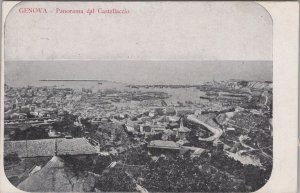 Italy Postcard - Genoa - Genova -Panorama Dal Castellaccio - Liguria RS33775