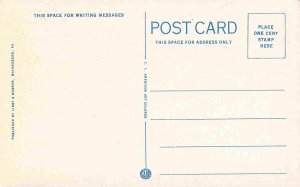 Dancing Pavilion Pen Mar Park Pennsylvania 1920c postcard