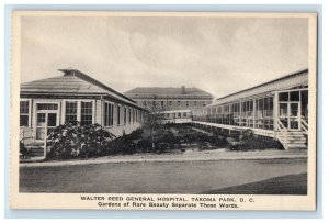 Walter Reed General Hospital Takoma Park Washington D.C Military Postcard