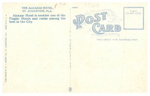 Florida  St Augustine the Alcazar Hotel