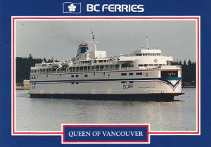 Canada Ferry Queen Of Vancouver British Columbia Ferries