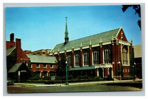 Vintage 1960's Postcard First Congregational Church Kalamazoo Michigan