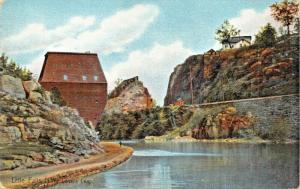 LITTLE FALLS NEW YORK-LOVERS LEAP POSTCARD