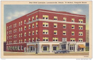 New Hotel Lawrence, Lawrence, Illinois, PU-1954