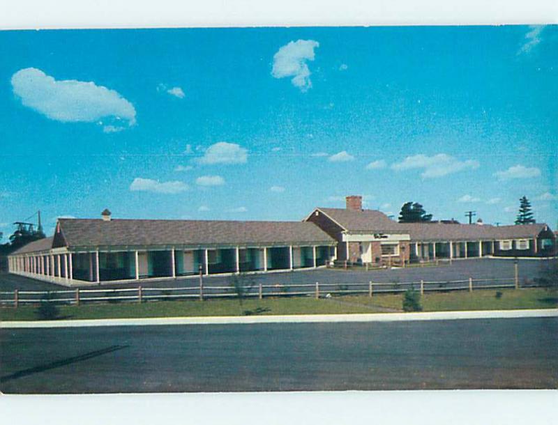 Unused Pre-1980 THE VICTORIAN MOTOR INN MOTEL Peabody Massachusetts MA n8237