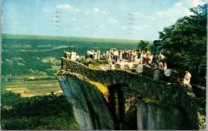 Vtg Lovers Leap in Rock City Gardens Lookout Mountain Tennessee TN Postcard