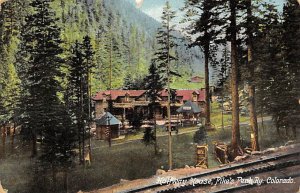 Halfway house, pikes peak Colorado, USA Exterior Retail 1910 