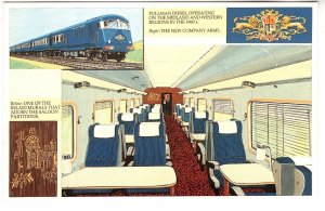 Diesel Operating Midland and Western, Pullman Railway Train Interior