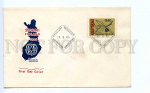 418909 FINLAND 1965 year EUROPA CEPT First Day COVER