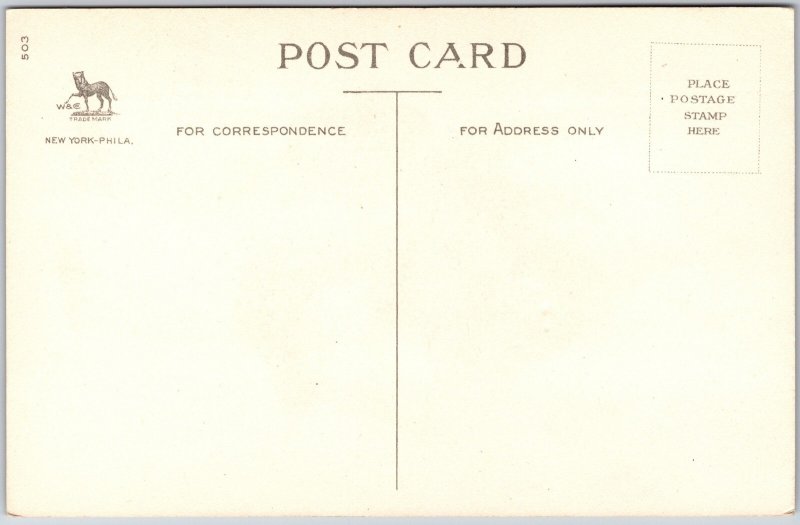 Thanksgiving Joys, Elderly Man Bringing Basket Of Vegetables & Turkey, Postcard