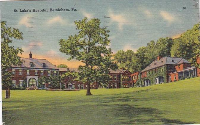 Pennsylvania Bethlehem St Luke's Hospital 1948