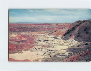 Postcard Fabulous Painted Desert On Highway 66, Northeast Arizona