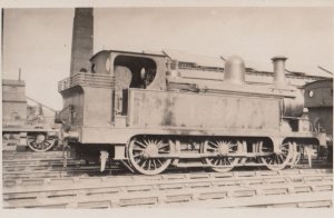 LMS Railway Class 0-6-0T No 1557 NSR16 Antique Train Real Photo Postcard