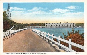 Power House and Dam Keokuk, Iowa