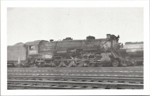 Vtg NY NH & H Railroad Engine 3305 4-8-2 Locomotive Providence RI Postcard