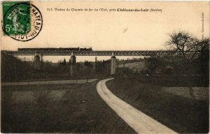 CPA Viaduc du Chemin de fer de l'Etat pres CHATEAU-du-LOIR (299424)