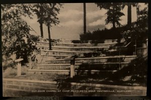 Vintage Postcard 1950's Camp Pe-Co-Meth (Pecometh), Centerville, Maryland (MD)