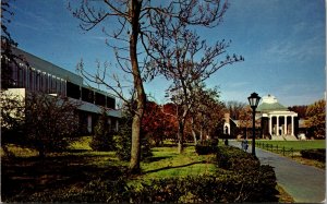 Vtg 1950s University Of Delaware Campus Newark Delaware DE Postcard