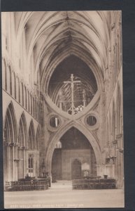 Somerset Postcard - Wells Cathedral - Nave Looking East    RS10601