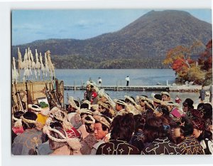 Postcard Marimo Festival Hokkaido Japan