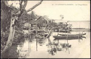 french guyana St-LAURENT-du-MARONI Chinese Village 1899