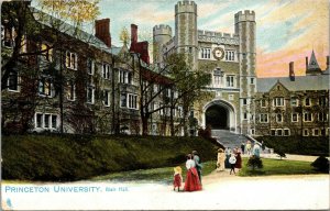 Vtg 1900s Princeton University Blair Hall New Jersey NJ Raphael Tuck Postcard