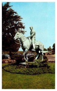 Postcard MONUMENT SCENE Claremore Oklahoma OK AS8089