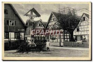 Postcard Old Renchen Am Weissen Kreux