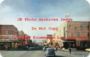 Canada, Alberta, Wetaskwin, Main Street, Business Section, 40s Cars