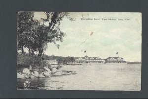 Post Card Lake Okoboji IA Manhattan Hotel