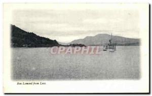  Vintage Postcard Ben Lomond From Luss Boat