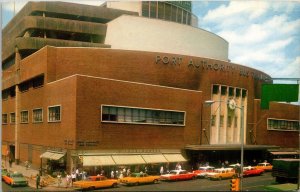 Port Authority Bus Terminal New York City NY Chrome Cancel WOB Postcard